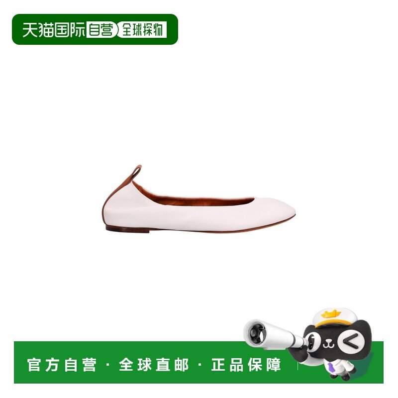 1h可退 香港直邮Lanvin 朗雯 女士 软羊皮芭蕾平底鞋 FWBAMB02NAP,女鞋,浅口单鞋,淘宝优惠券,粉丝福利购,淘宝优惠卷