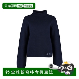 AW202 1小时内可退 香港直邮A.P.C. 女士针织毛衣 WVBAZF23246TIQ