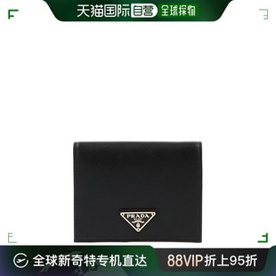 徽标皮革钱包 香港直邮潮奢 女士 Prada 1MV204QHHF0002 普拉达