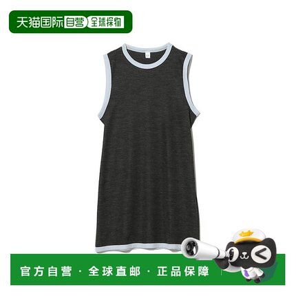 1h可退 日本直邮fifi Collection 女装 羊毛 无袖迷你连衣裙 对比