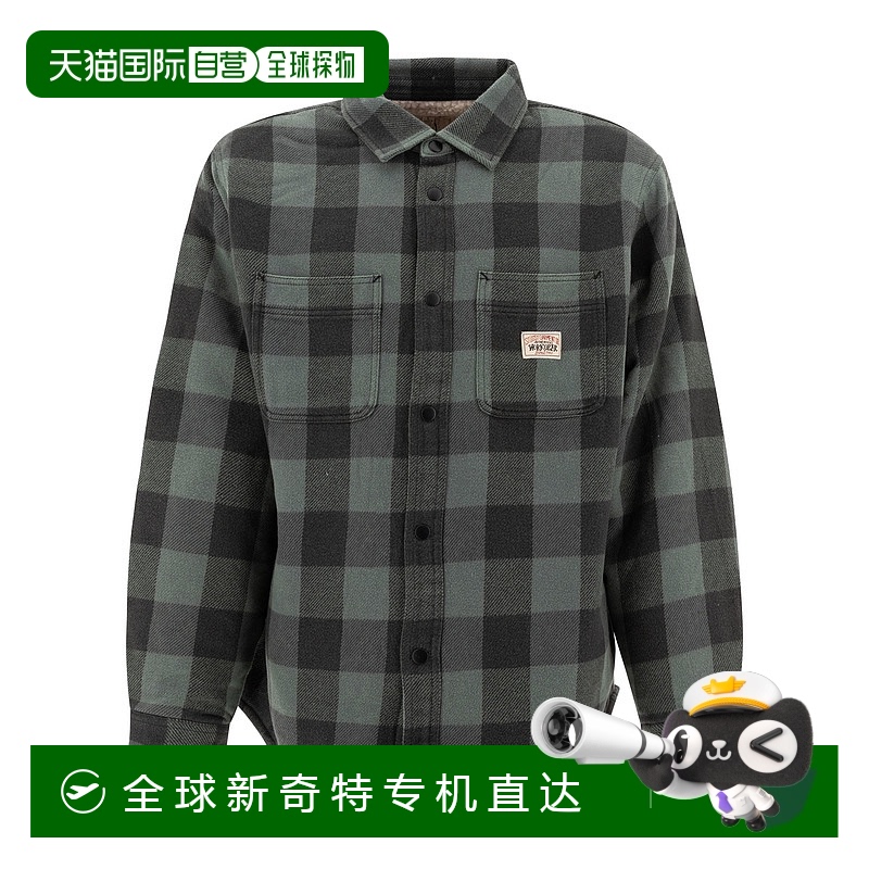 1h可退 香港直邮STUSSY 男士夹克 11103320008GREY AW2024 灰色 J