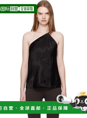 香港直邮rick owens 瑞克 欧文斯 女士 黑色 Temple One Shoulder