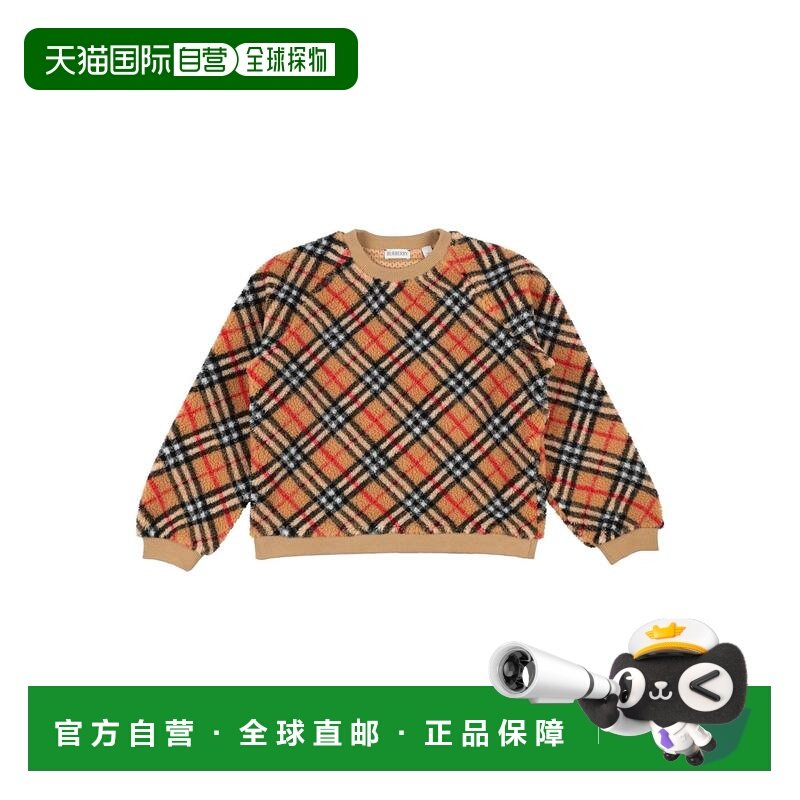 1h可退 香港直邮Burberry 巴宝莉 男童 卫衣童装 brown棕色 舒适,童装/婴儿装/亲子装,卫衣/绒衫,淘宝优惠券,粉丝福利购,淘宝优惠卷