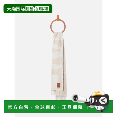香港直邮LOEWE 女士围巾 FSA3SS1W0422792279 AW2026 米白色