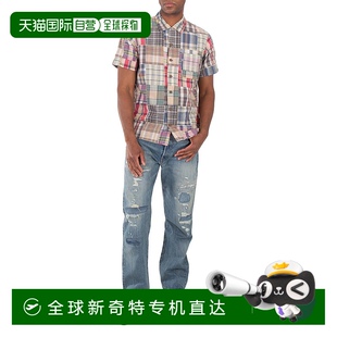 多色 自营 Lauren马德拉斯补丁训练营衬衫 Polo 美国奥莱直 Ralph