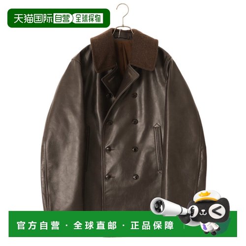 日本直邮AVIREX7522男装牛皮革外套 1950年代飞行员风格宽松版型