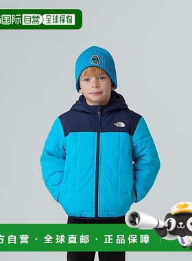 欧洲直邮北面 Shasta儿童拉链可翻转连帽夹克 THE NORTH FACE抓绒