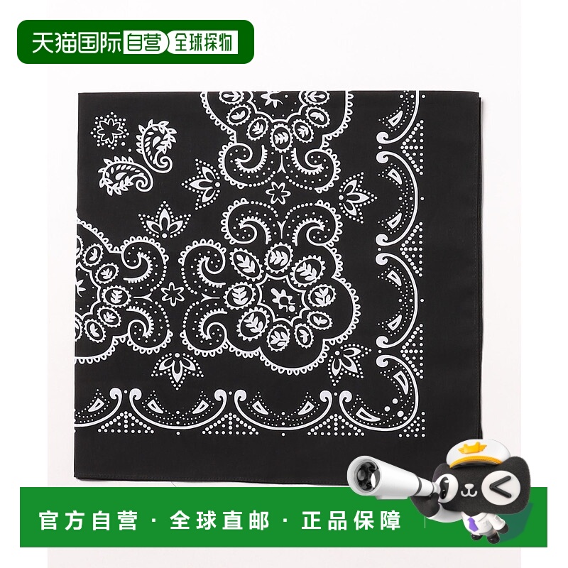 日本直邮WARAIJOGO 男女同款大号佩斯利花纹头巾方巾68×68cm CB0