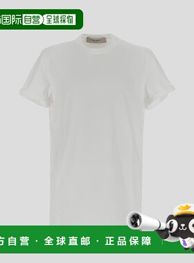 1h可退 香港直邮潮奢 GOLDEN GOOSE 男士 徽标圆领T恤 GMP01220P0