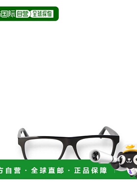 1h可退 香港直邮Gucci 古驰 男士 徽标平光镜 GG1117O black黑色