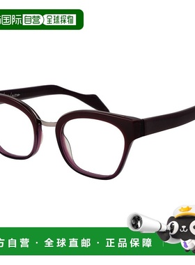 自营Yohji Yamamoto女士光学女士镜架-紫色 美国奥莱直发