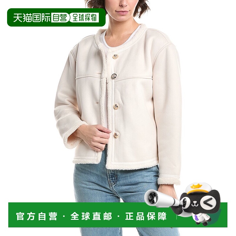自营Pascale La Mode Fleece Jacket - white 美国奥莱直发