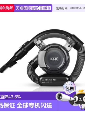 韩国直邮Black+Decker百得多功能吸尘器大吸力手持无绳便家用小型