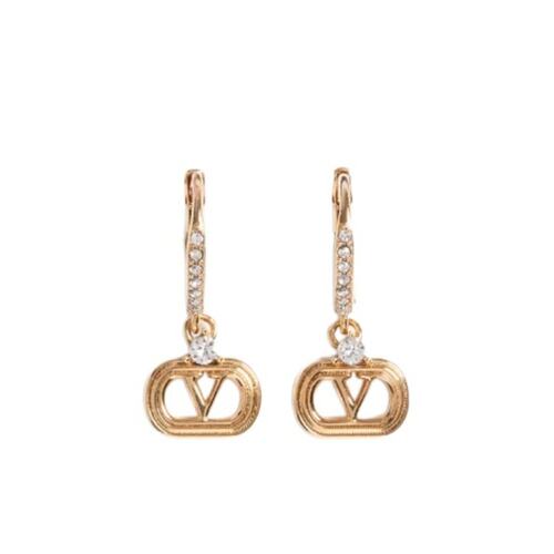 VALENTINO 女士耳饰 WJ0AI3YCW9MN CO 金色 椭圆形耳环