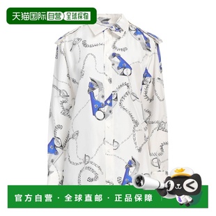 1h可退 香港直邮潮奢 Burberry 巴宝莉 女士 Blouses 花纹衬衫