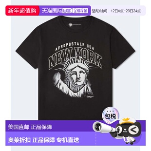 自营Aeropostale Statue Of Liberty Graphic Tee - black 7 美国