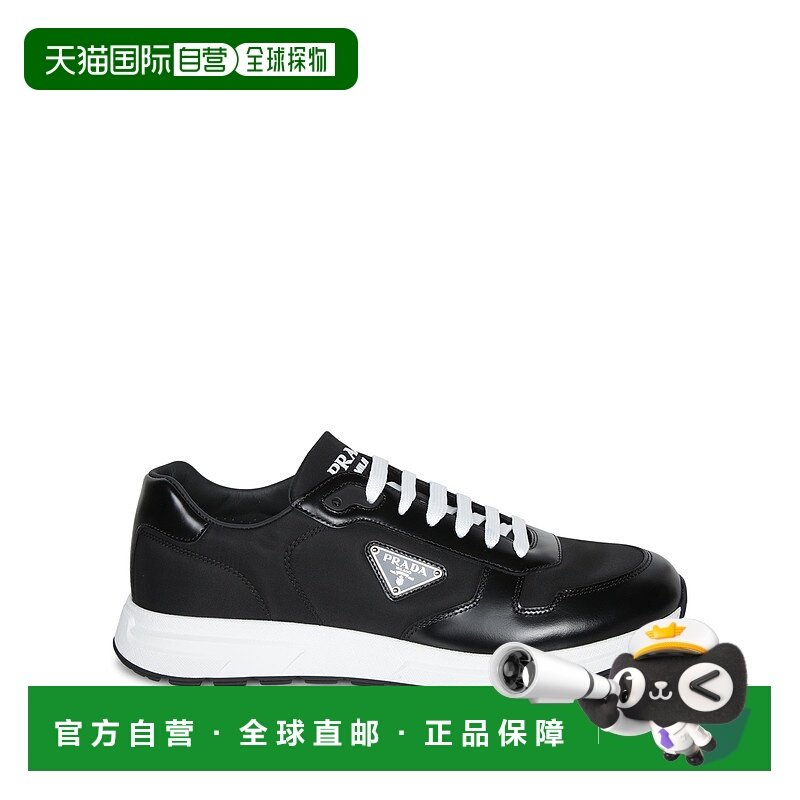 香港直邮PRADA 男士运动鞋 2EE4433LF5F0632 AW2025 黑色 Nylon a