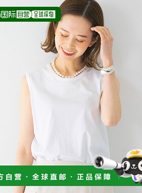 1h可退 日本直邮GICIPI 女士纯棉宽松短袖T恤 2116PRL14