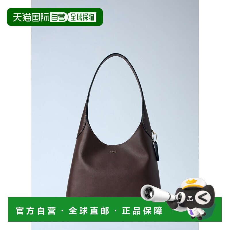 香港直邮Coach 蔻驰 女士 布鲁克林单肩包28 CU068B4Maple