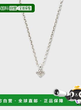 1h可退 日本直邮NOJESS 女士银色钻石项链 优雅简约设计 适合各种