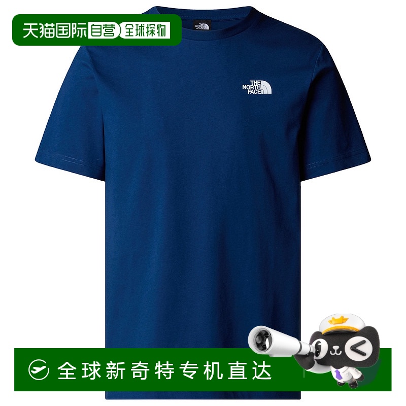1h可退 香港直邮THE NORTH FACE 男士户外T恤 2162945ESTATEBLUET