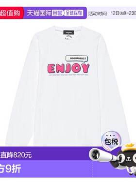 1h可退 香港直邮Dsquared2 二次方 男士 T恤(S74GD1149 S23851 90