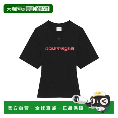 香港直邮Courreges 短袖T恤 125JTS168JS0112潮流穿搭时尚高级感