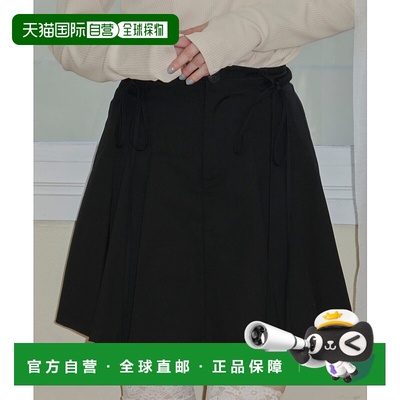 1h可退 日本直邮idem女士两用蝴蝶结腰带迷你裙 舒适百搭 春夏时