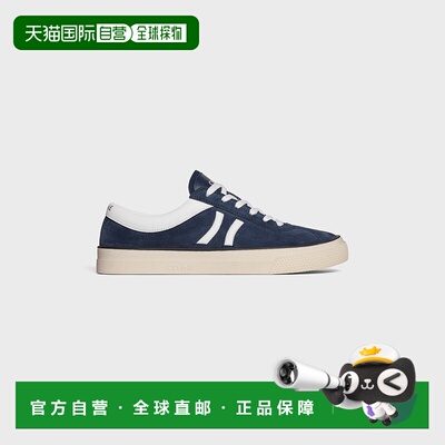 欧洲直邮Celine (2025) CELINE SUNSET 绒面小牛皮和小牛皮低帮运