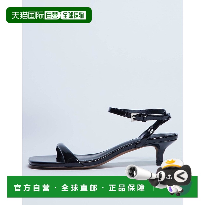 1h可退 香港直邮潮奢 Topshop 女士 Irene barely there 中跟凉鞋