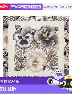 香港直邮潮奢 Salvatore Ferragamo 菲拉格慕 女士 BREZZA 印花真