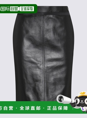 香港直邮FENDI 女士半身裙 FPD774AQ31F0GME AW2023 黑色 FENDI L