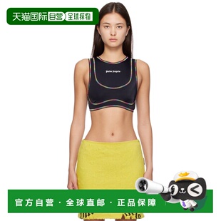 1h可退 香港直邮Palm Angels 棕榈天使 女士 黑色 Rainbow Miami