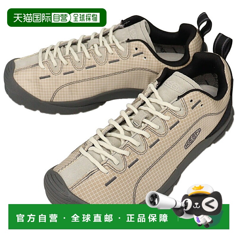日本直邮KEEN 女士 JASPER NYLON WP 防水运动鞋（修道院石/黑色(
