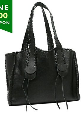 日本直邮Chloe 手提包 Moni - L 号黑色女士 CHC22AS560H89 001