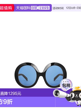 香港直邮CELINE 女士眼镜 4S345CPLB38NO SS2026 蓝色 DISC太阳眼