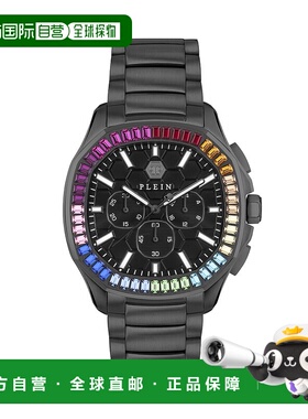 自营 philipp plein$PECTRE CHRONO WATCH - black/multicolored