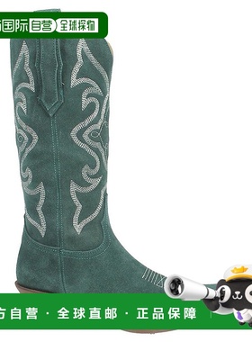 1h可退 【美国直邮】dingo 女士 靴子皮鞋女靴牛仔靴