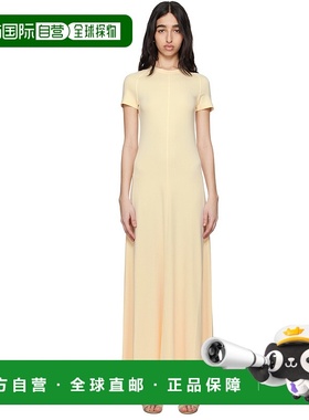 1h可退 香港直邮潮奢 TOTÊME 女士 灰白色 Fluid Jersey 连衣裙 2