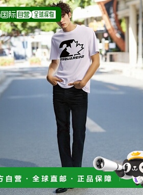香港直邮DSQUARED2 男士T恤 S74GD1157S23009100 SS2024短袖男装