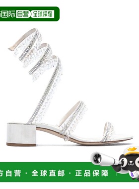 香港直邮Rene Caovilla 水晶饰品凉鞋 C10182040R001