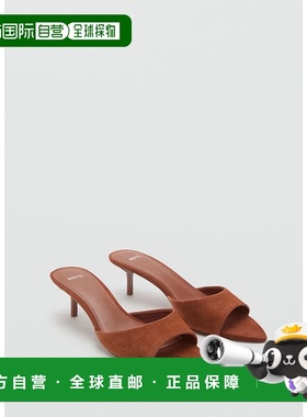 日本直邮MANGO 皮革凉鞋 [PEPA]高跟单鞋MA1658BW037265