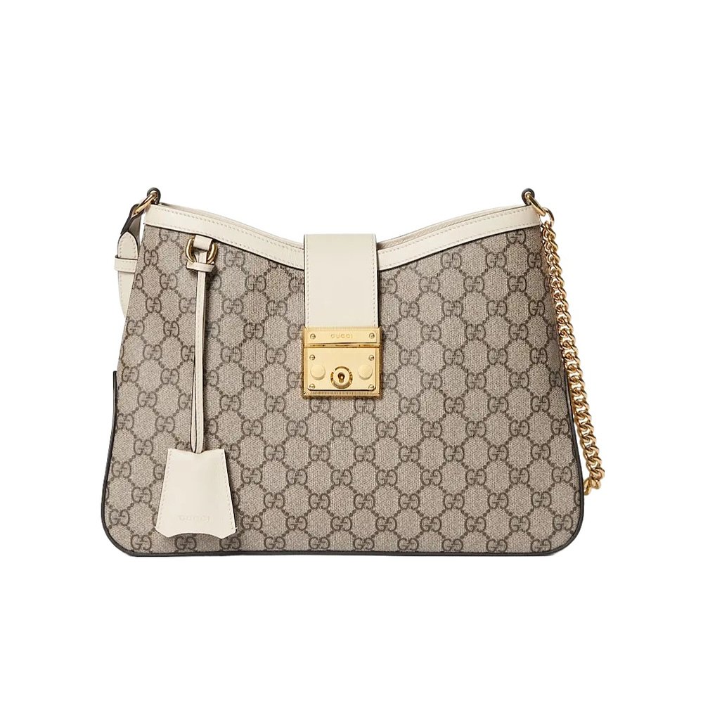 24FW PADLOCK GG中号单肩包 Women