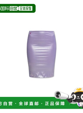 1h可退 香港直邮The Attico 女士 徽标半身裙 233WBB09PA32包臀裙