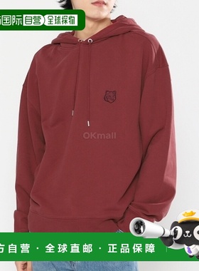 韩国直邮MAISON KITSUNE 同色系狐狸头贴片大廓形连帽衫 LM00705K