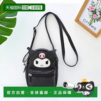 【日本直邮】Sanrio三丽鸥 斜挎包 库洛米 脸形 单肩包 413551