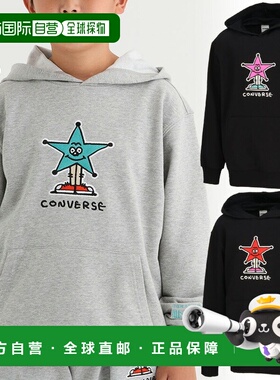 日本直邮Converse 青少年运动连帽衫篮球服长袖CONVERSE CB452251
