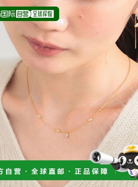 日本直邮MARIA BLACK 女士 swift 颈链 金色 玛姬斯锆石设计 6442