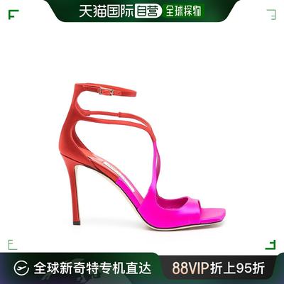 香港直邮JIMMY CHOO 女士凉鞋 AZIA95PHSFUXSIAPAPRIKA