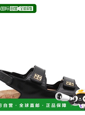 香港直邮GIVENCHY 女士高跟鞋 BE3087E24C001 AW2025 黑色 Strap